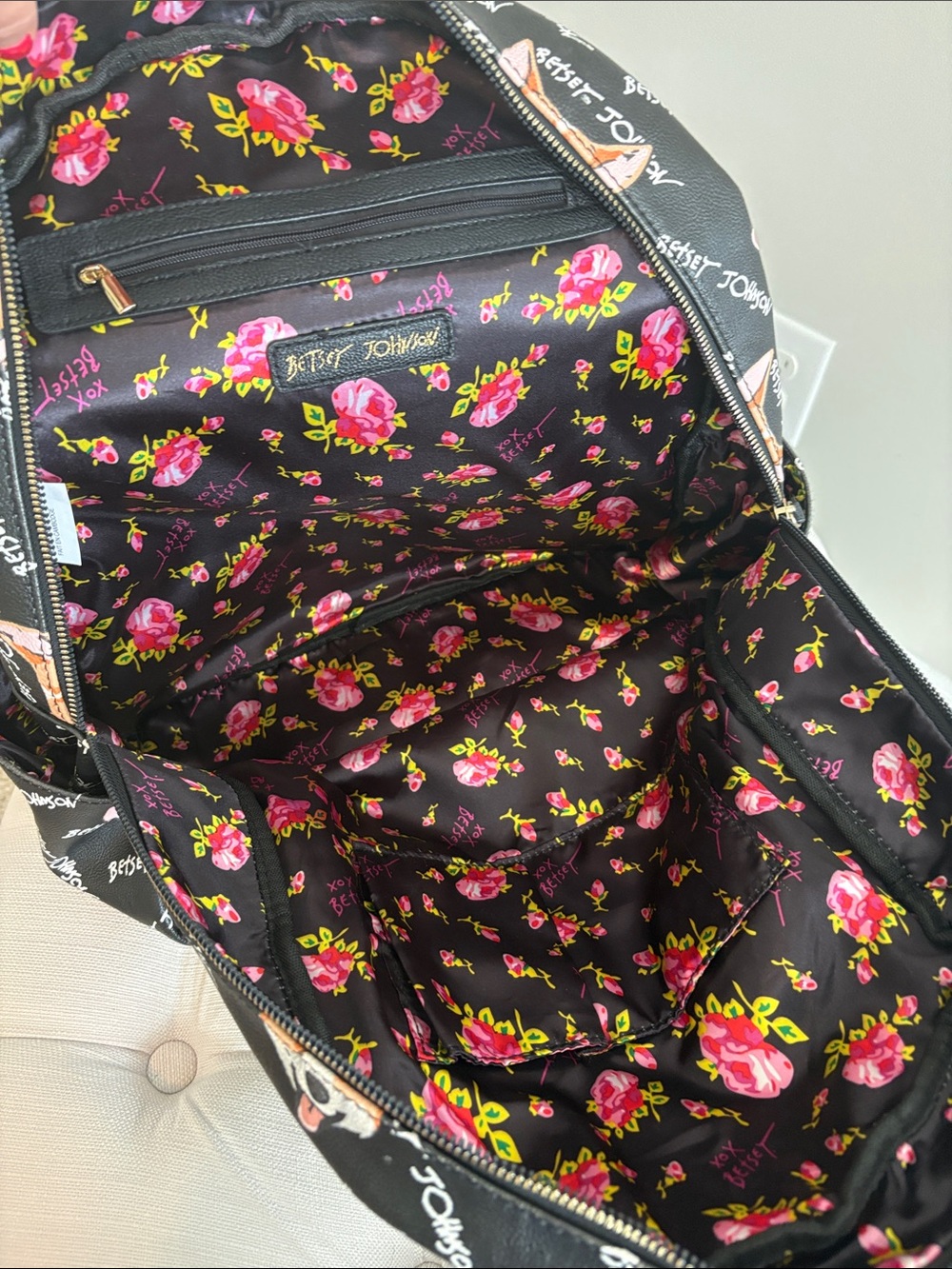 BETSEY JOHNSON Corgi backpack - Picture 6 of 15